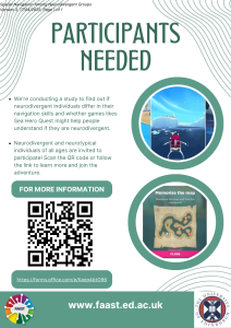 Participant recruitment poster